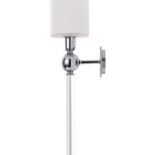 Бра Crystal Lux MIRABELLA AP1 CHROME/WHITE